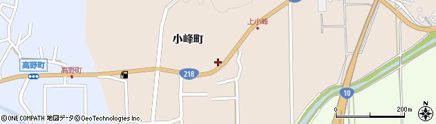 宮崎県延岡市小峰町7409周辺の地図