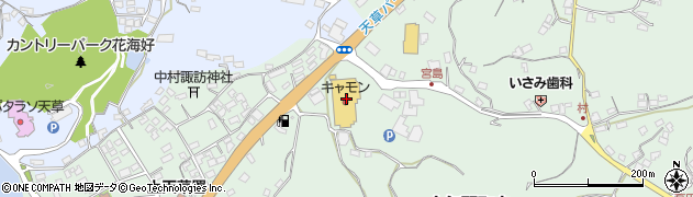 キャモン　バンビの森大矢野店周辺の地図