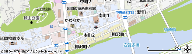 有限会社浜田酒店周辺の地図