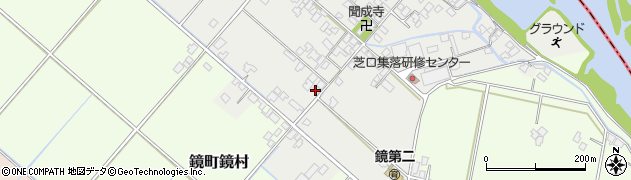 熊本県八代市鏡町芝口225周辺の地図