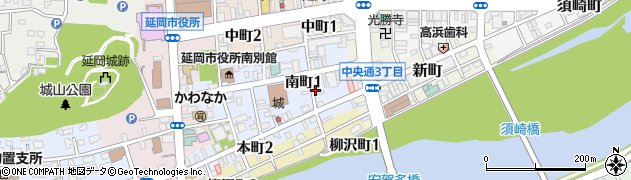 多賀田周辺の地図