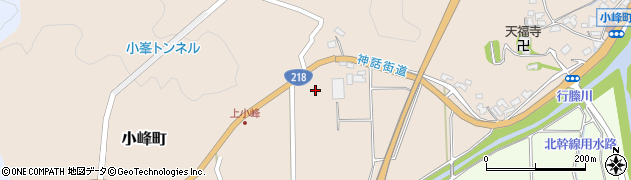 宮崎県延岡市小峰町7707周辺の地図