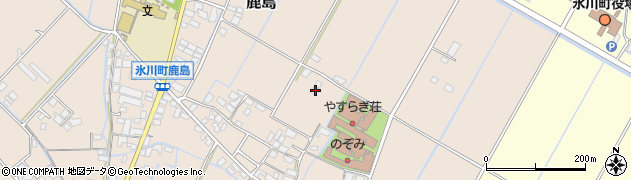 熊本県八代郡氷川町鹿島695周辺の地図
