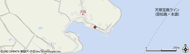 熊本県上天草市大矢野町登立11701周辺の地図