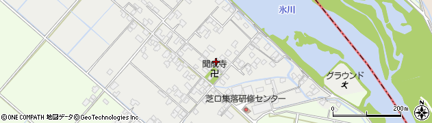 熊本県八代市鏡町芝口214周辺の地図