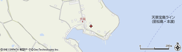熊本県上天草市大矢野町登立11685周辺の地図