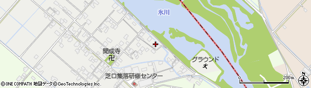 熊本県八代市鏡町芝口156周辺の地図