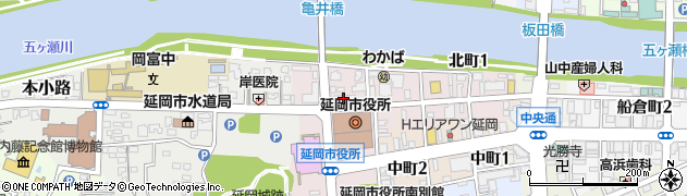 損害保険ジャパン株式会社　宮崎支店延岡支社周辺の地図