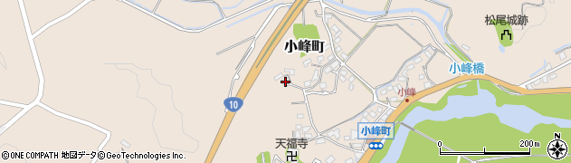 宮崎県延岡市小峰町6893周辺の地図