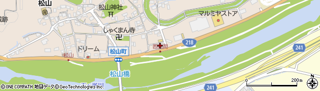 ＪＡ松山ＳＳ周辺の地図
