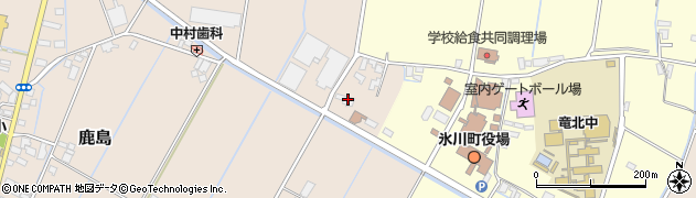 熊本県八代郡氷川町鹿島1161周辺の地図