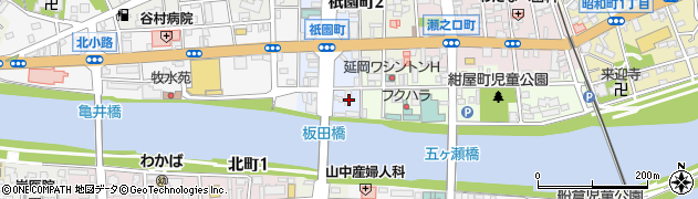 祇園町銀天街銀天会館周辺の地図