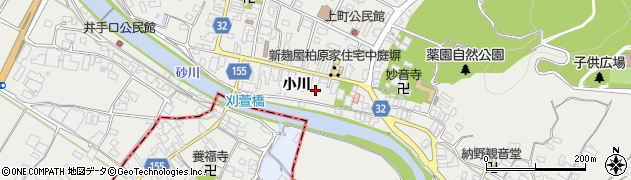 熊本県宇城市小川町（小川）周辺の地図