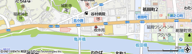 光陽無線株式会社延岡営業所周辺の地図