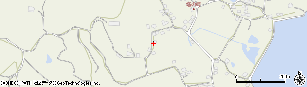熊本県上天草市大矢野町登立11790周辺の地図