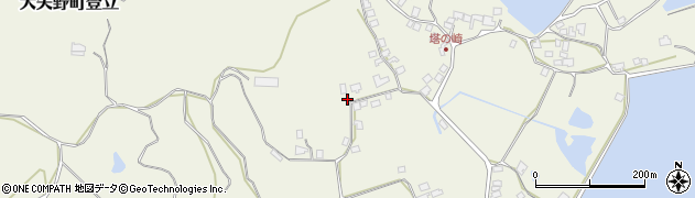 熊本県上天草市大矢野町登立11916周辺の地図