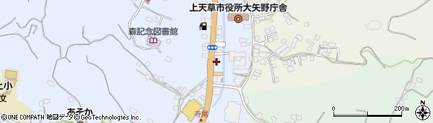 熊本銀行松島支店周辺の地図