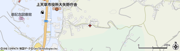 熊本県上天草市大矢野町登立9610周辺の地図