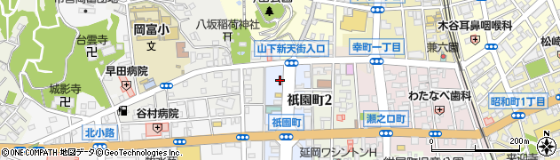 萩塾周辺の地図