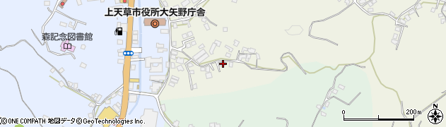 熊本県上天草市大矢野町登立9611周辺の地図
