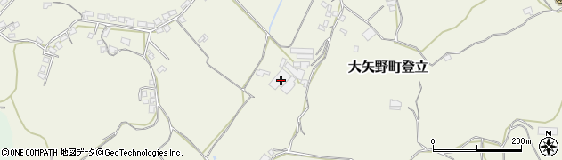 熊本県上天草市大矢野町登立13553周辺の地図
