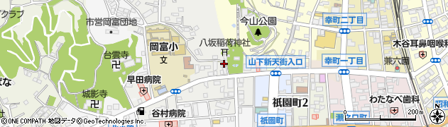 宮崎県延岡市高千穂通3791周辺の地図