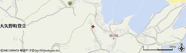 熊本県上天草市大矢野町登立11970周辺の地図