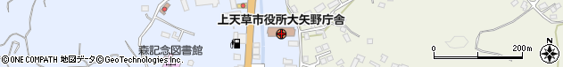 熊本県上天草市周辺の地図