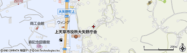 熊本県上天草市大矢野町登立8934周辺の地図