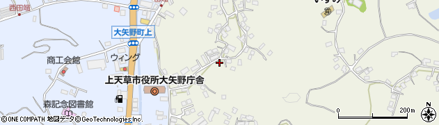 熊本県上天草市大矢野町登立8961周辺の地図