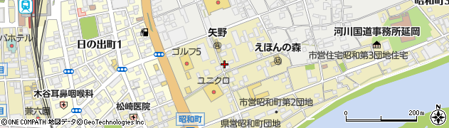 秀栄塾周辺の地図