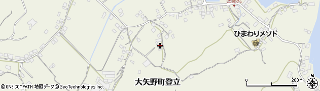 熊本県上天草市大矢野町登立12464周辺の地図