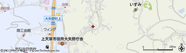 熊本県上天草市大矢野町登立8955周辺の地図