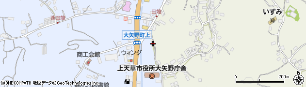 熊本県上天草市大矢野町登立8861周辺の地図