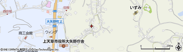 熊本県上天草市大矢野町登立8952周辺の地図