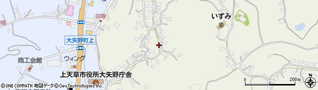熊本県上天草市大矢野町登立9105周辺の地図