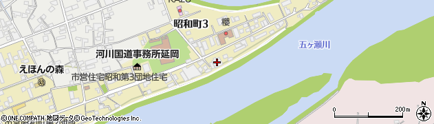 延岡葬祭会館周辺の地図