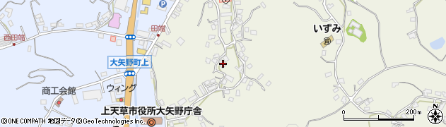 熊本県上天草市大矢野町登立9101周辺の地図