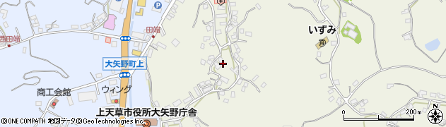 熊本県上天草市大矢野町登立9100周辺の地図