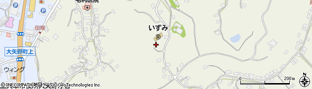 熊本県上天草市大矢野町登立9322周辺の地図
