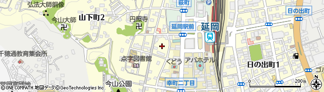 ホテルルートイン延岡駅前第２駐車場周辺の地図