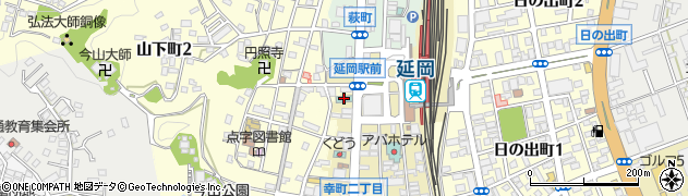 ホテルルートイン延岡駅前周辺の地図