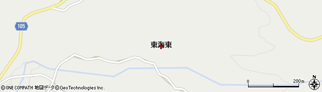熊本県宇城市小川町（東海東）周辺の地図