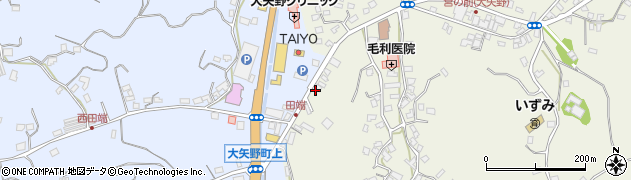 熊本県上天草市大矢野町登立8834周辺の地図