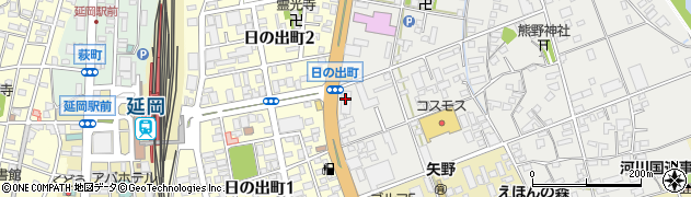 ＪＡ延岡総務課周辺の地図
