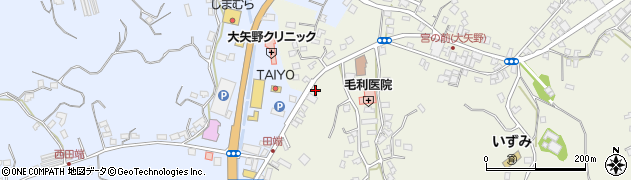 熊本県上天草市大矢野町登立8821周辺の地図