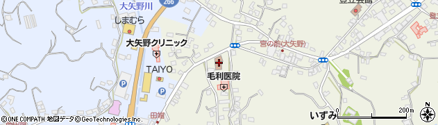 熊本県上天草市大矢野町登立9158周辺の地図