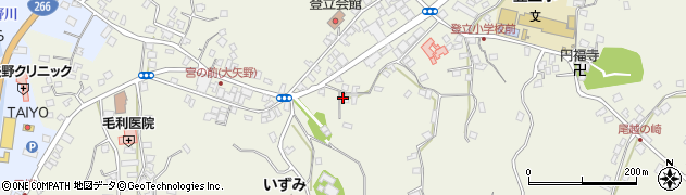 熊本県上天草市大矢野町登立14206周辺の地図