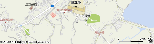 熊本県上天草市大矢野町登立14043周辺の地図