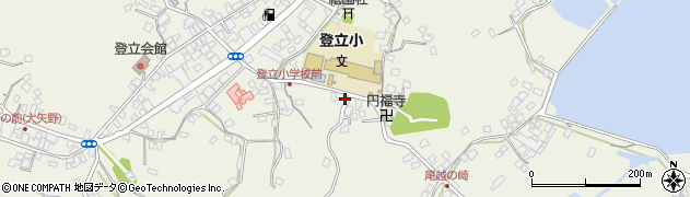 熊本県上天草市大矢野町登立14102周辺の地図
